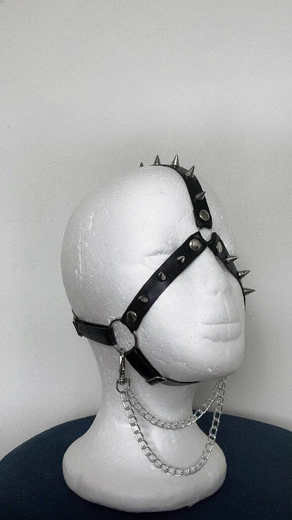Ruby Faux Leather head harness