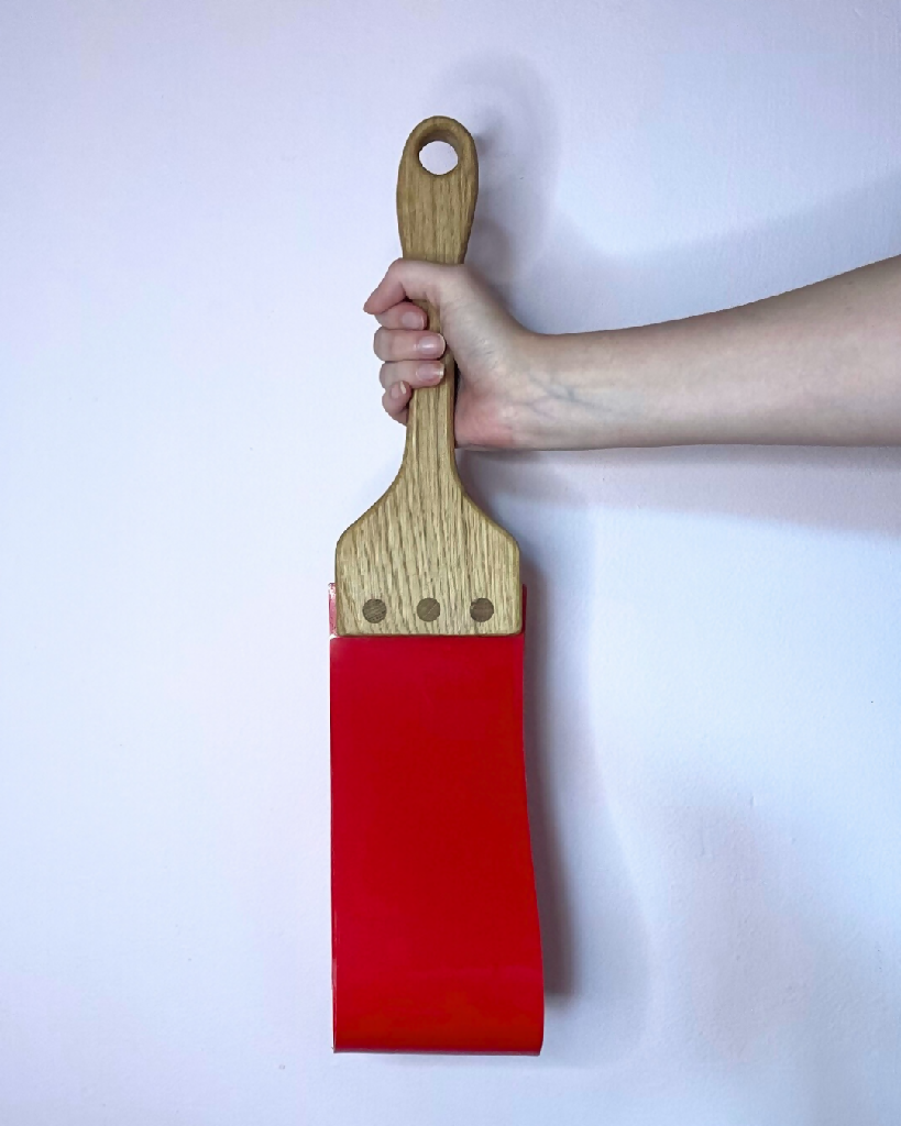 Paint Brush Paddle Impact Toy (vegan friendly)