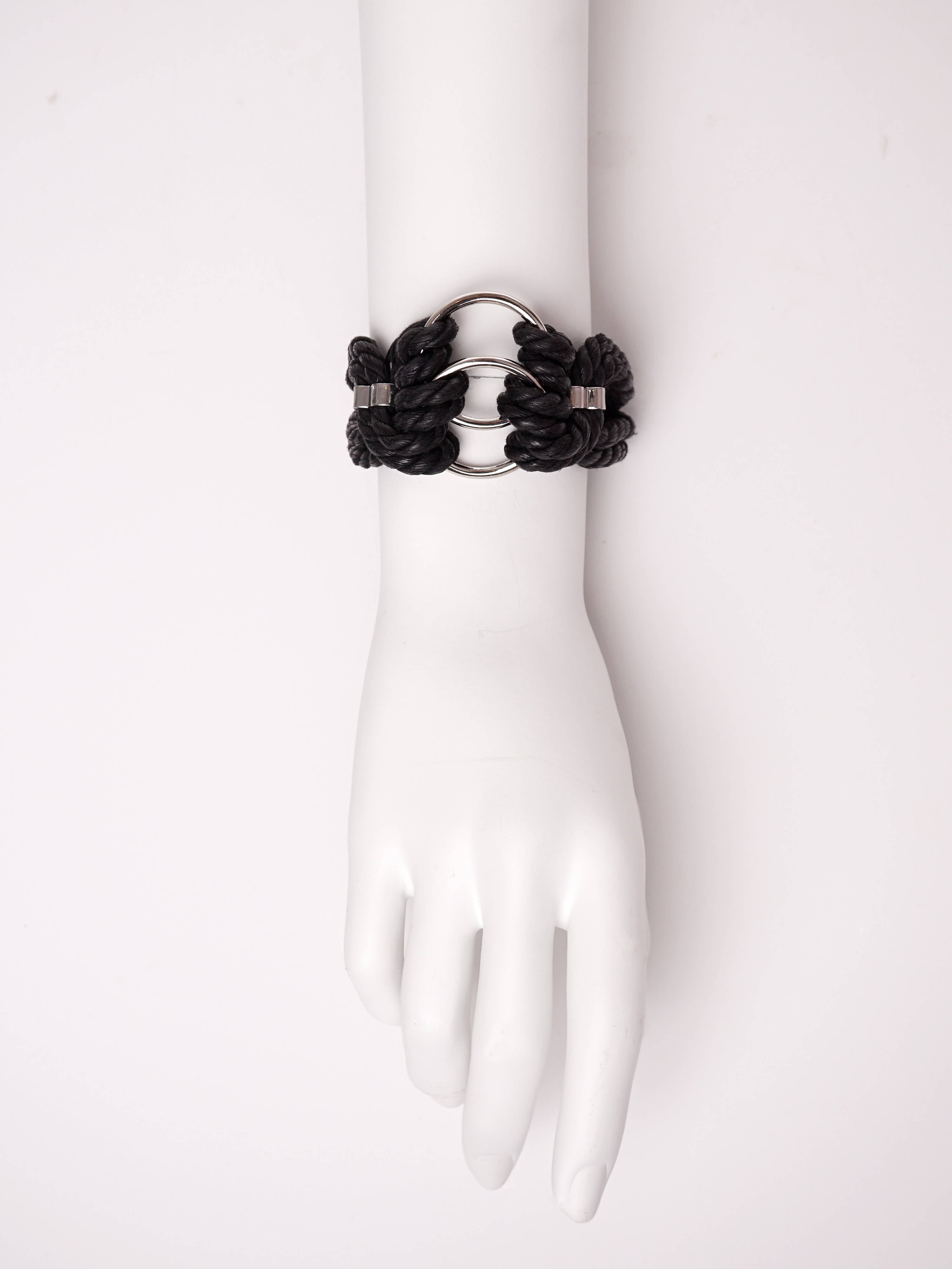 ORI' CHOKER & CUFF SET *BLACK*