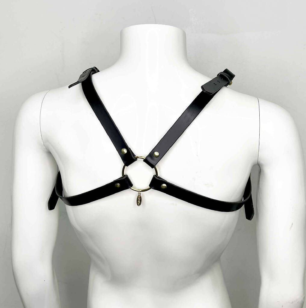 Seraphim Modular Leather Chest Harness