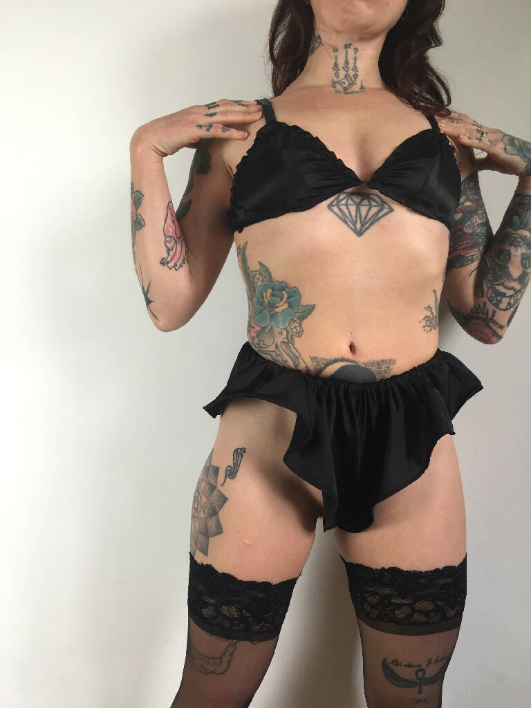The ADORE satin French Knickers