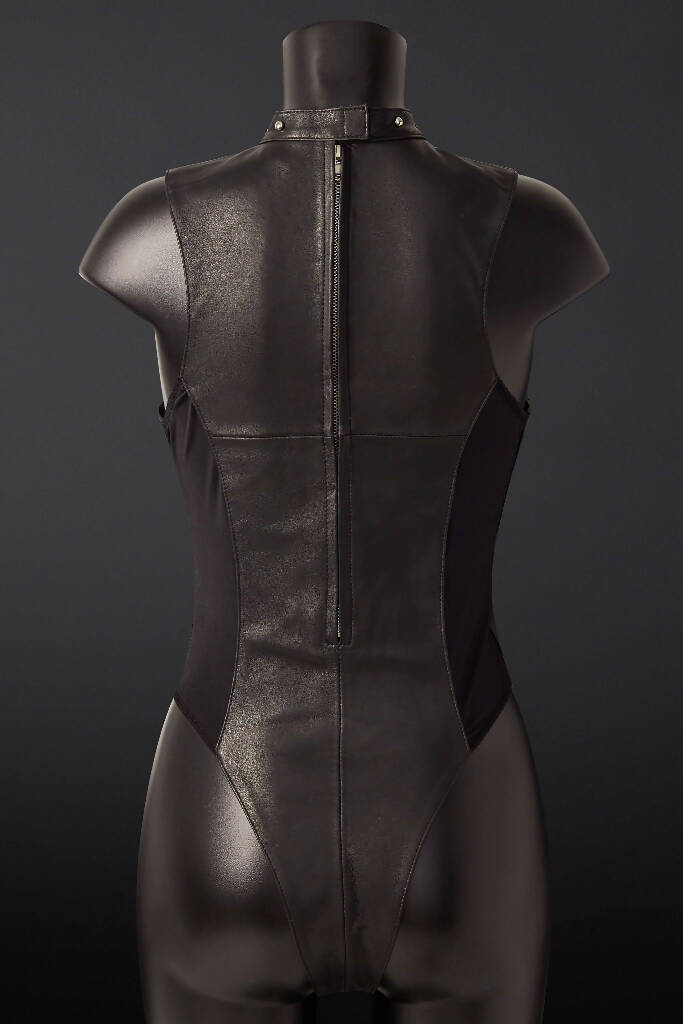 Leather Sense Skinz Leotard