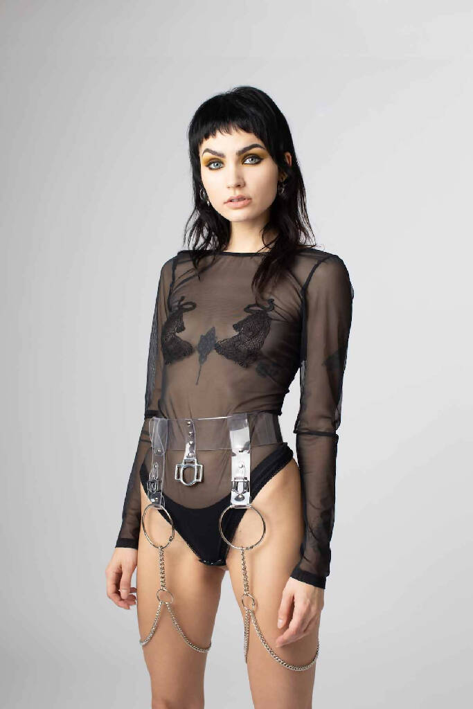 Crystaline leg harness