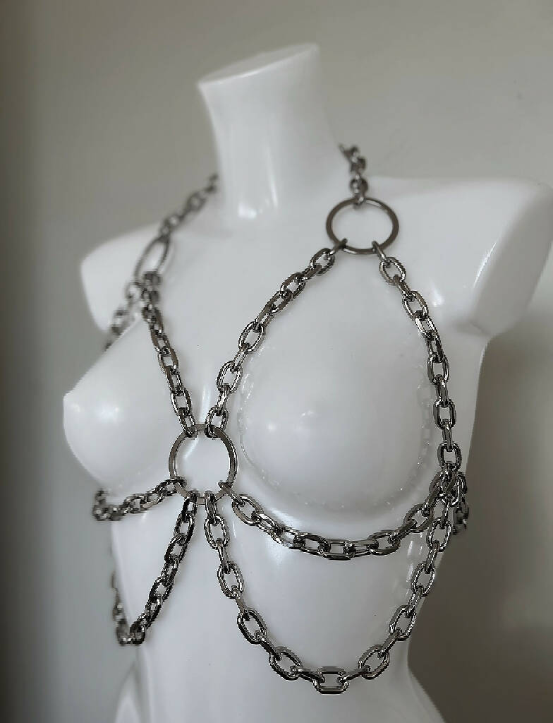 ROX STAR harness, choker and belt set