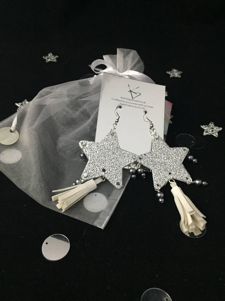 Single Star Earrings