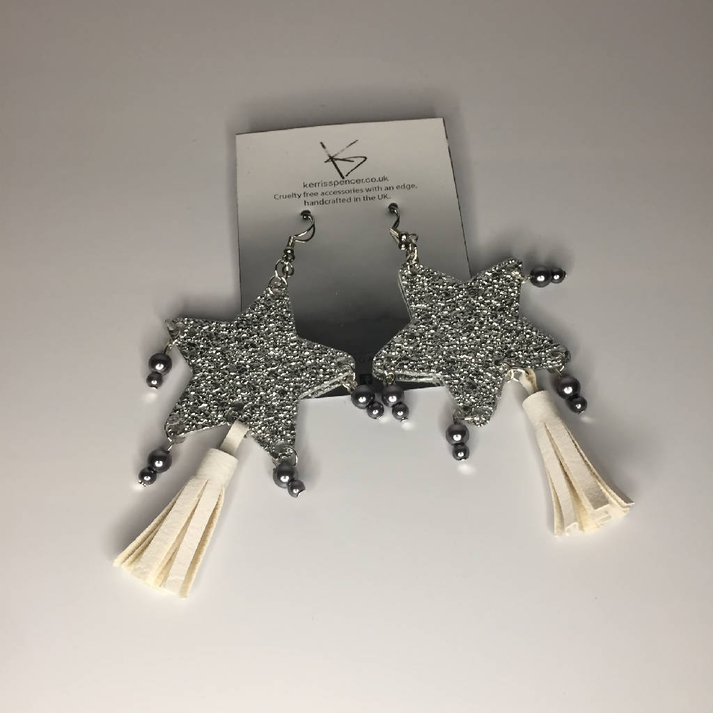 Single Star Earrings