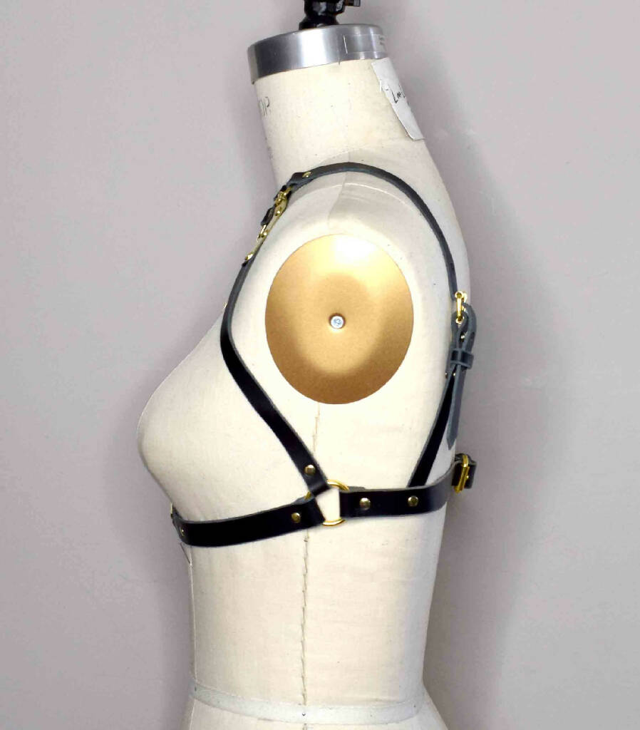 Nymph Leather Harness Bra