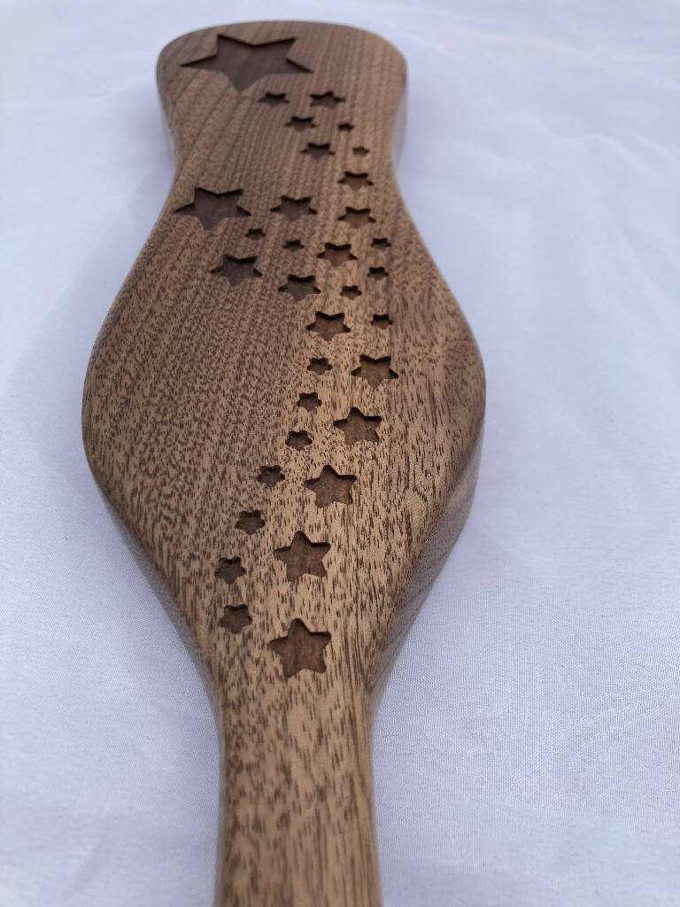 Wooden spanking paddle American Black Walnut