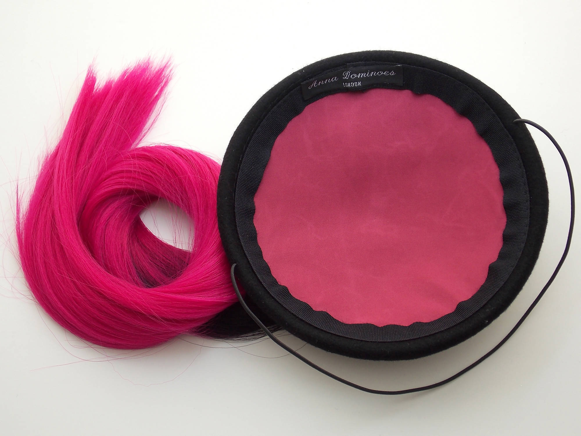 Ponytail beret hat