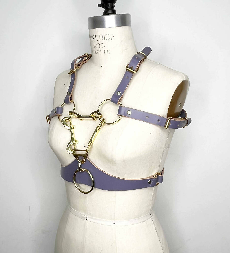 Seraphim Modular Leather Chest Harness