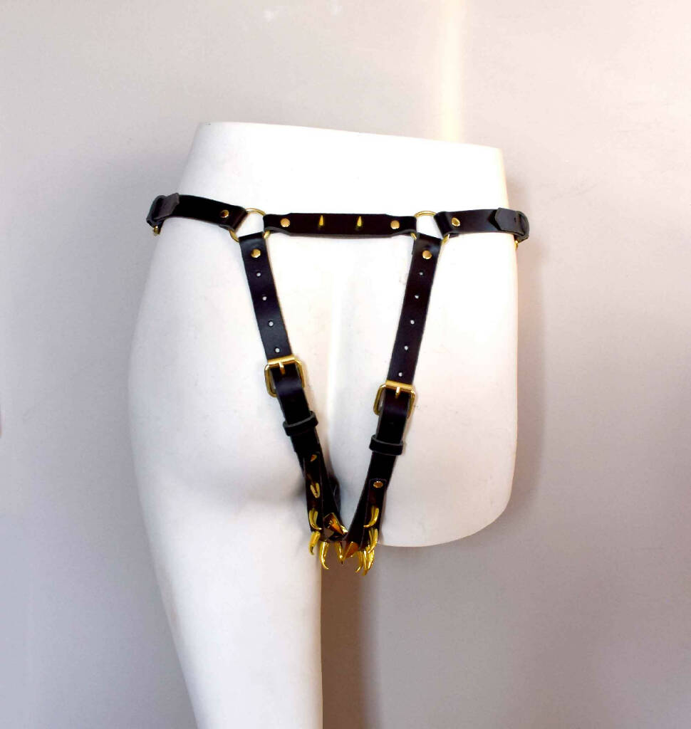 The All Devouring Spiked Leather Panty