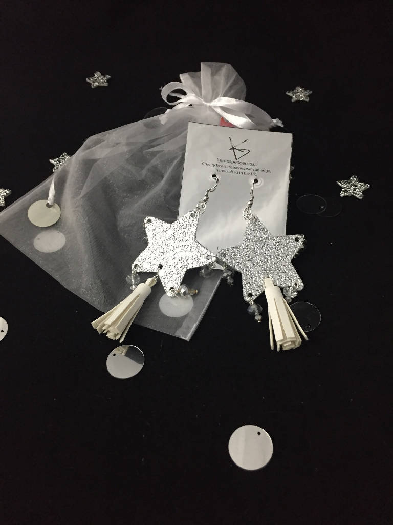 Single Star Earrings