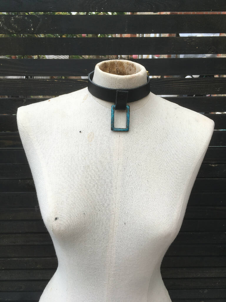 Brass Frame Choker