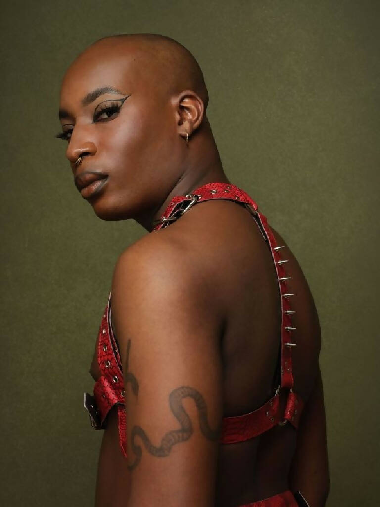 Unisex Center Spike Harness