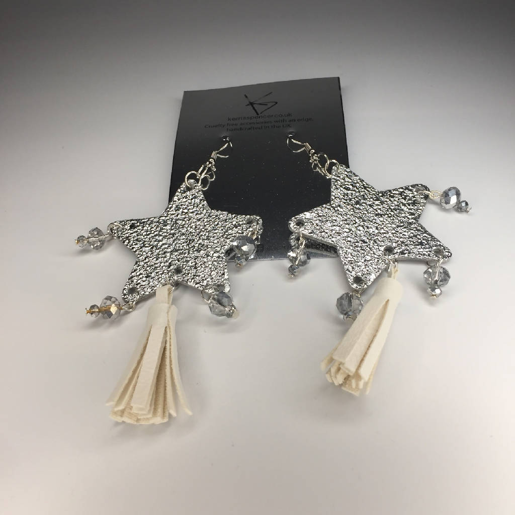 Single Star Earrings