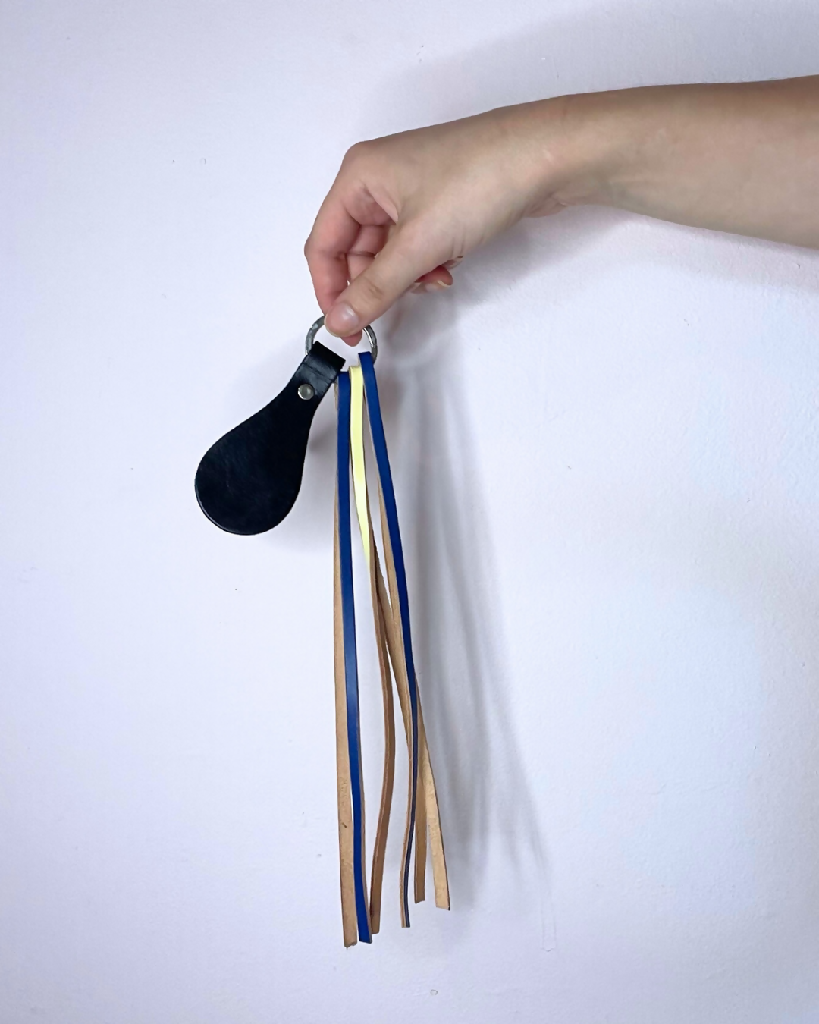 Key Ring Leather Flogger